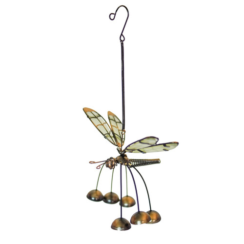 Glass Wing Glow in the Dark Dragonfly Bobbin Bells