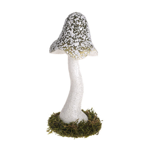 Mushroom With Moss 39.5Cm