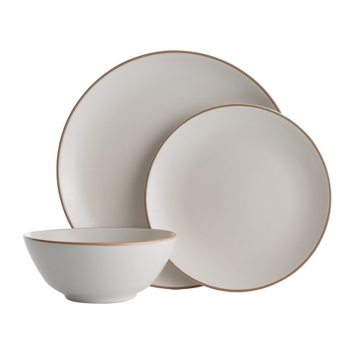 Classic Collection Cream 12 Piece Dinner Set