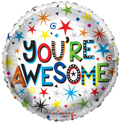 18" You're Awsome Foil Balloon
