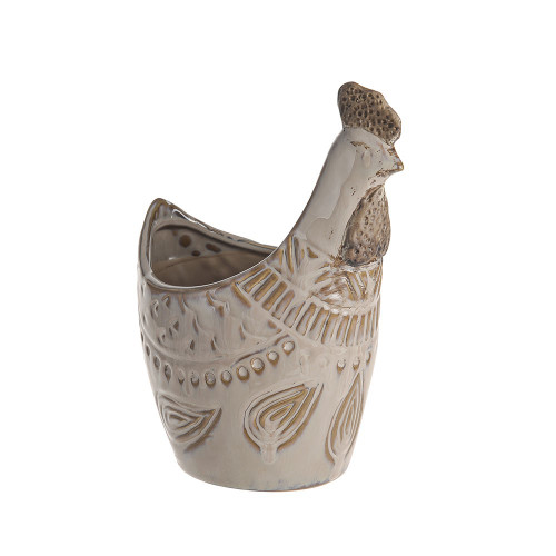 Ceramic Pot Chicken 18cm