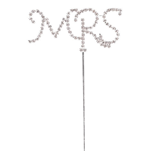Diamante Mrs Pick Silver