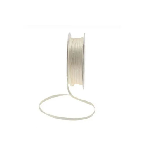 Cream Satin Ribbon - 3mm