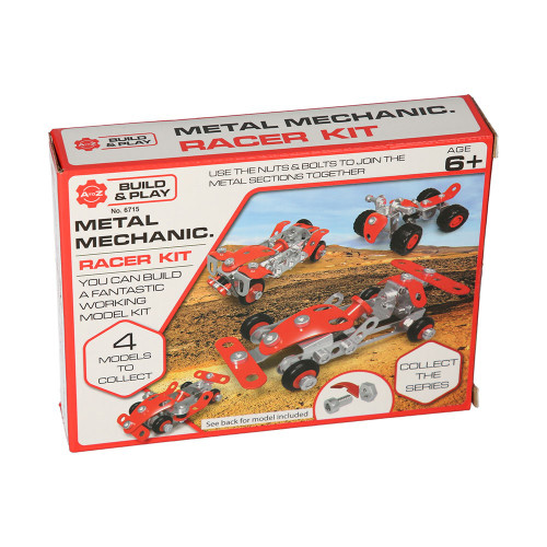 METAL MECHANIC CARS (4 ASSTD)