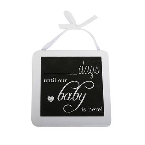 Gift Days Until Baby Plaque