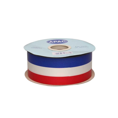Polytear Ribbon Tri Colour Red/Wht/Blue