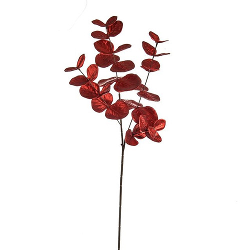 Rich Red Eucalyptus Spray 61Cm