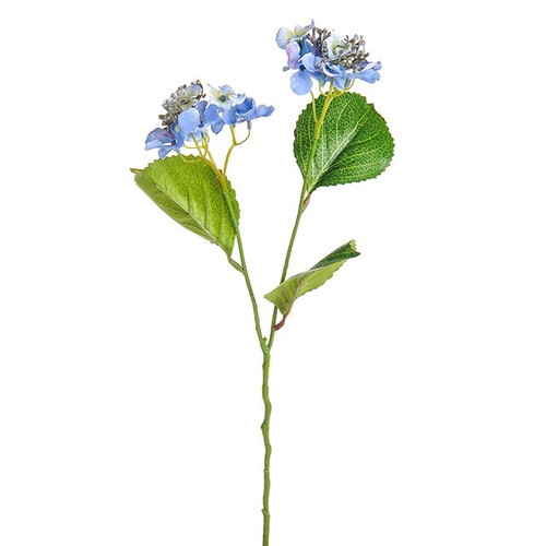 Dolly Mini Hydrangea Spray Blue 46Cm