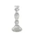 Amaya Candlestick- Clear Glass H20cm