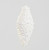 145mm Bead Cluster Finial White