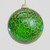 8cm Crack Pattern Ball Dec Green