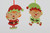 20cm Elf Decoration Red/Green 2Ass