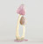 44cm Fabric Toadstall Orn. Pink/Ch