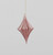 12cm Glitter Finial Decoration Ros
