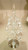 25cm Clear Glass Tree Decoration