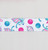 2.5"x10Y Bauble Ribbon Pink/Blue