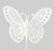 150mm Butterfly Dec w/Clip White