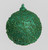 80mm Glitter Bead Ball Green