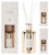 Diffuser In Glass Bottle, Size: 6,8X6,8X12,5Cm, 125Ml, 2 Assorted Scents: Golden