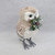 Owl with Acorn and berries 20x15x26cm