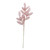 Leaf Stem Pale Pink with Glitter L54cm