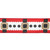 2.5" X 10Y Double Wired Santa Belt Ribbon Garland