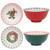 Xmas Bowl 4.45" 2 Asst