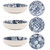 Fleur Bowl 22Cm 3 Asst