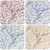Willow Bough Coasters Set 4