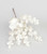 Glitter Eucalyptus Pick White