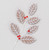 66cm Holly/Berry Gingerbread Spray