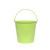 Bucket Zinc Lime 15cm High