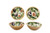 17.5Cm Fig Enamel Bowl 2 Asst