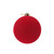Red Velvet Bauble - 15cm