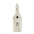 Stoneware Church Ornament - White - LED Warm White - H23cm