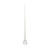Icicle Hanging Decoration 20cm Clear With Glitter 