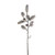 Frosted Pine Spray With Cones 51Cm