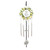 Nan Rose Disc Windchime 9x9cm