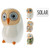 Owl Porcelain 3 Asst Clr