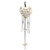 Special Mum & Dad Heart Chime Stick 8x8cm