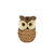 Owl - Grass Woven Body - Natural - H13cm