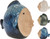Fish Porcelain Big, Size: 205X115X190Mm 3 Asst Colours: Green, Blue, White