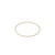 Hoop Flower Bridesmaid Gold