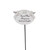 Mum 2 Cherub Oval Plaque Stick 9x7cm