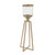 Garda Candle Holder On Stand Antique Gold 39.5Cm