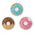 Doughnut Lunchplates Assorted 18Cm