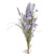 English Heath Fern And Flower Spray Lilac 65Cm