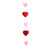 Balloon Tail Pink & Red Heart