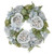 Pearl Wedding Wreath Blue 30Cm