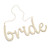 Bride Wooden Hanging Sign